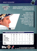 2001 Topps Heritage Mike Dunham