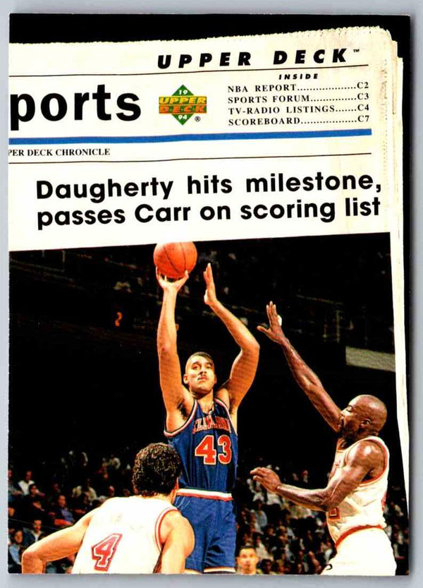 1995 Upper Deck Brad Daugherty #203