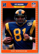 1989 NFL Proset Pete Holohan
