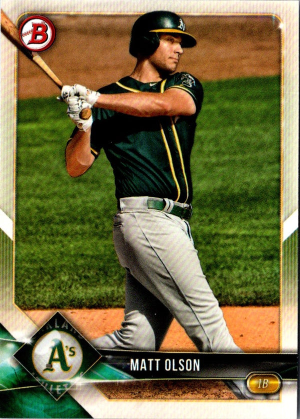 2018 Bowman Matt Olson #16