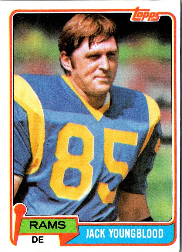 1981 Topps Jack Youngblood #205