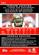 2007 Bowman Tanard Jackson