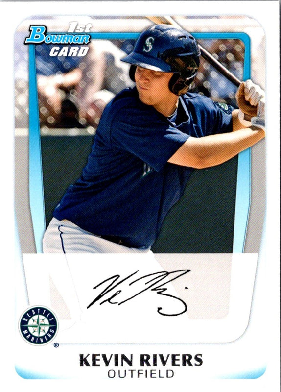 2011 Bowman Prospects Kevin Rivers #BP73