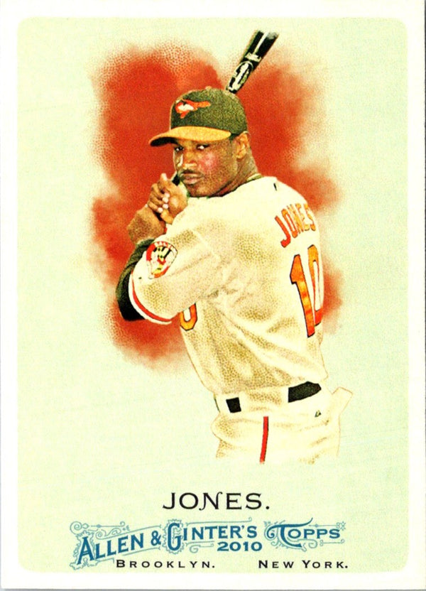 2010 Topps Allen & Ginter Adam Jones #261
