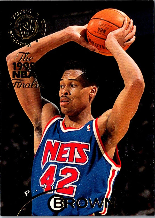 1994 Stadium Club Super Teams NBA Finals P.J. Brown #12