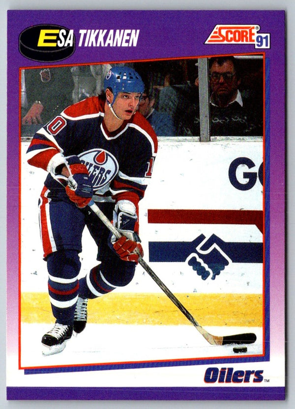 1991 Score American Esa Tikkanen #241