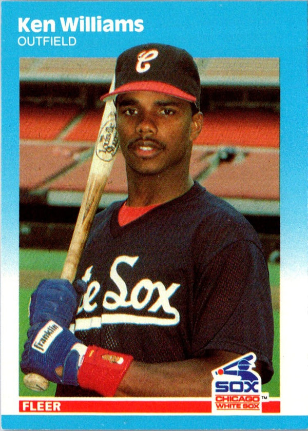 1987 Fleer Update Glossy Ken Williams #U-128