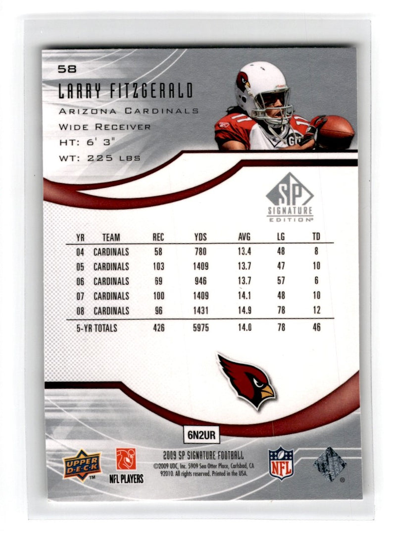 2009 Upper Deck Heroes Larry Fitzgerald