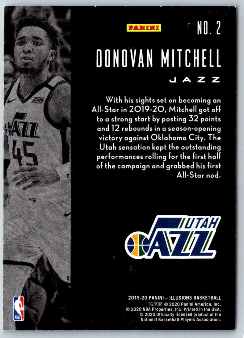 2019 Panini Absolute Memorabilia Donovan Mitchell