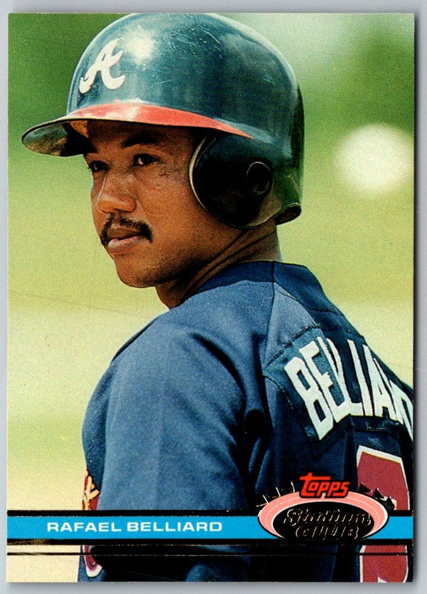 1991 Stadium Club Rafael Belliard #404