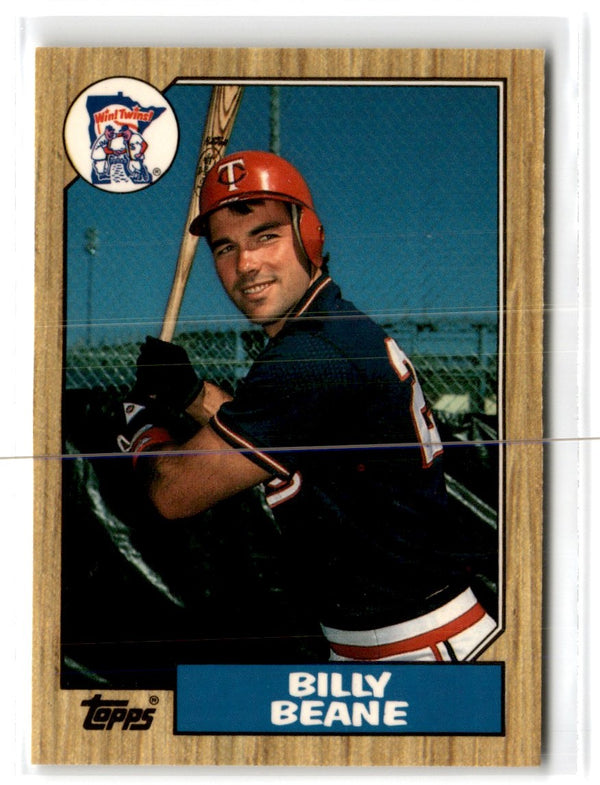 1987 Topps Tiffany Billy Beane #114