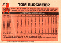 1983 O-Pee-Chee Tom Burgmeier #213