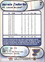 2002 Fleer Throwbacks Bernie Federko #7