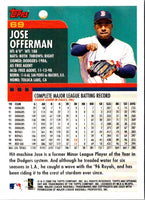 2000 Topps Opening Day Jose Offerman #69