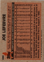 1983 Topps Joe Lefebvre #644 NM-MT