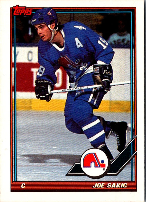 1991 Topps Joe Sakic #16