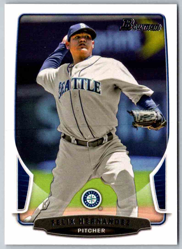 2014 Bowman Felix Hernandez #93