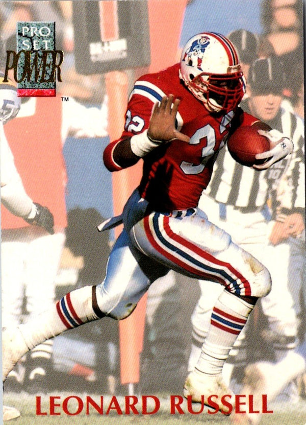 1992 Pro Set Power Leonard Russell #233