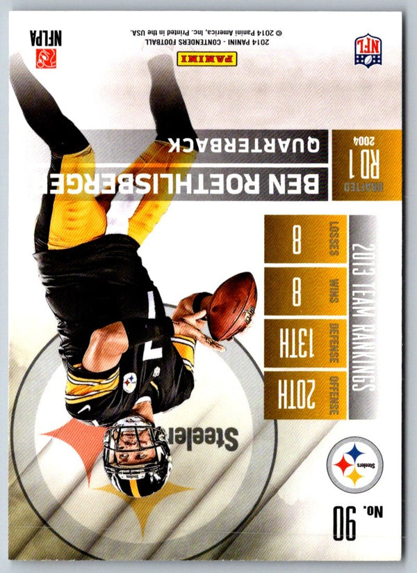 2013 Panini Absolute Ben Roethlisberger #76