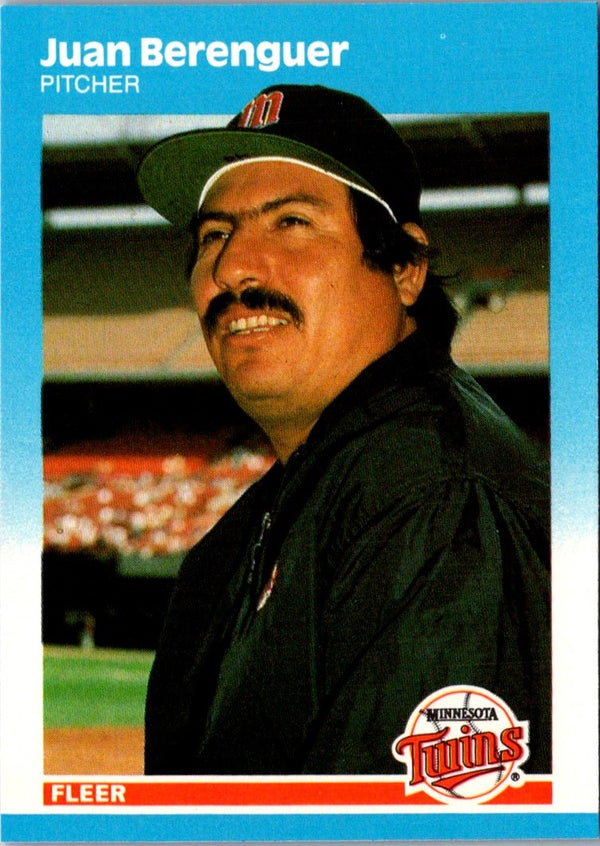 1987 Fleer Update Juan Berenguer #U-4