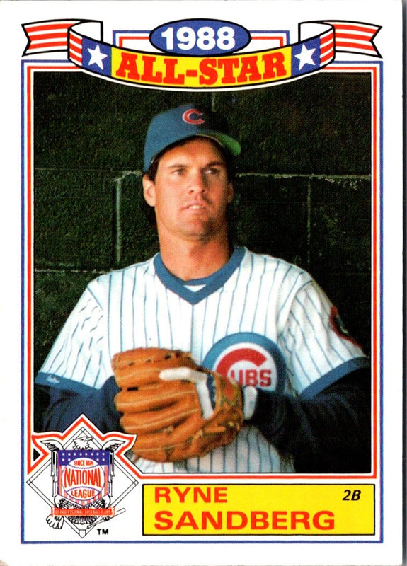 1989 Topps Glossy Ryne Sandberg #14