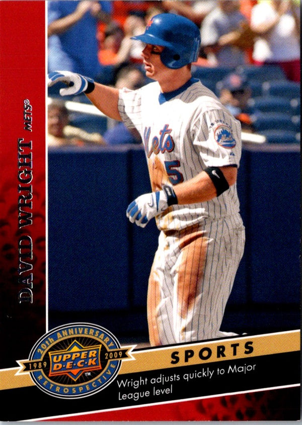 2008 Upper Deck David Wright #156