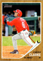 2011 Topps Heritage Minor League Chevez Clarke #82