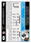 2005 Topps Dominic Rhodes