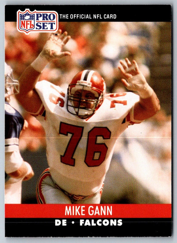 1990 Pro Set Mike Gann #429