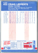 1985 Fleer Craig Lefferts