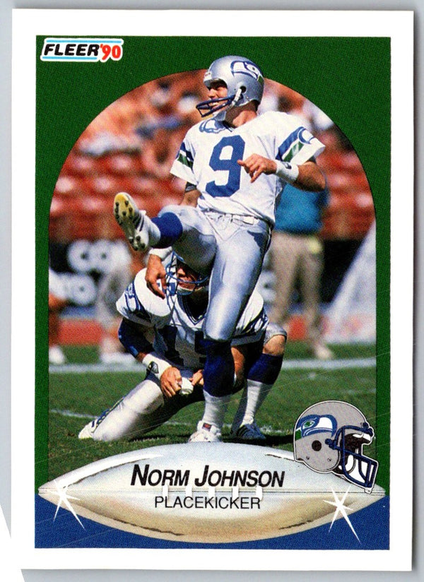 1990 Fleer Norm Johnson #268