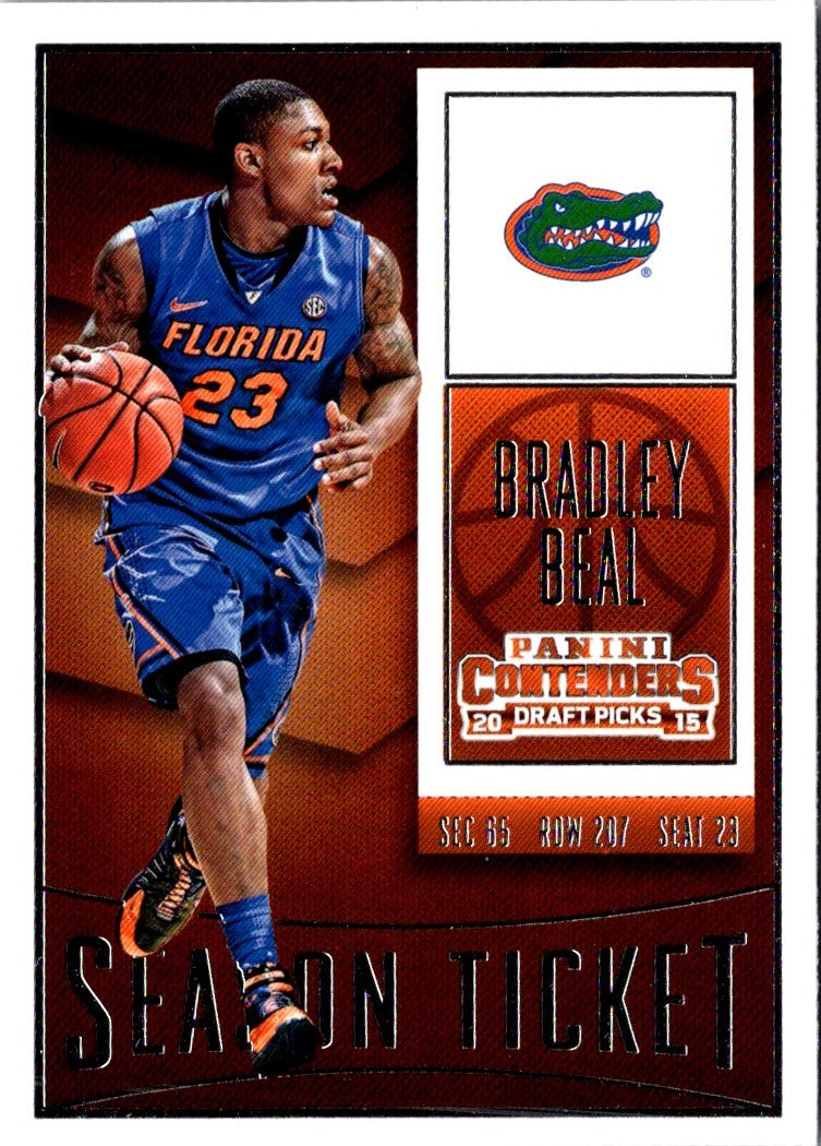 2015 Panini Contenders Draft Picks Bradley Beal