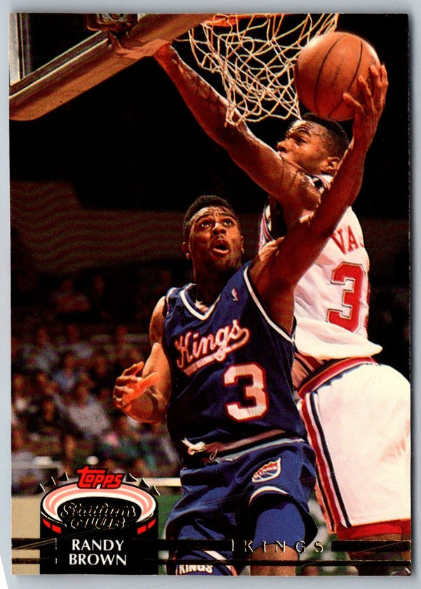 1992 Stadium Club Randy Brown #70