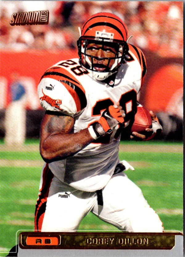 2001 Stadium Club Corey Dillon #16