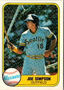 1981 Fleer Joe Simpson