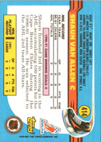 1991 Topps Shaun Van Allen #414 Rookie