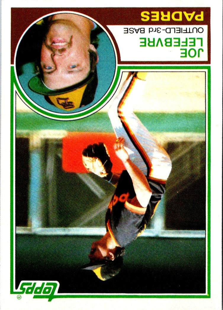 1983 Topps Joe Lefebvre