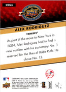 2008 Upper Deck Alex Rodriguez