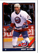 1991 Topps Brent Sutter