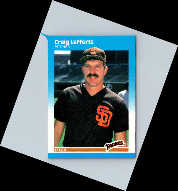 1985 Fleer Craig Lefferts #38