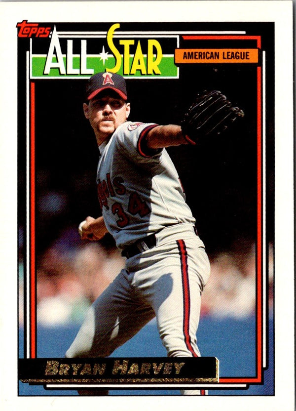 1992 Topps Bryan Harvey #407