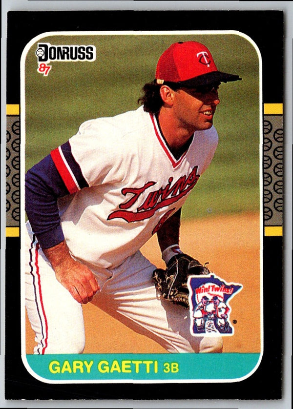 1987 Leaf Gary Gaetti #245
