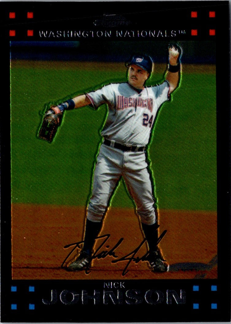2007 Topps Chrome Nick Johnson