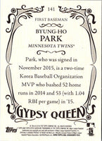 2016 Topps Gypsy Queen Byung-Ho Park #141