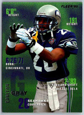 1995 Fleer Carlton Gray #362