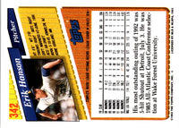 1993 Topps Erik Hanson #342