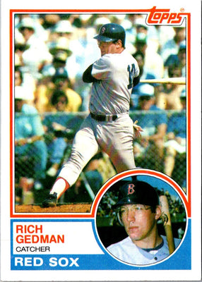 1983 Topps Rich Gedman #602