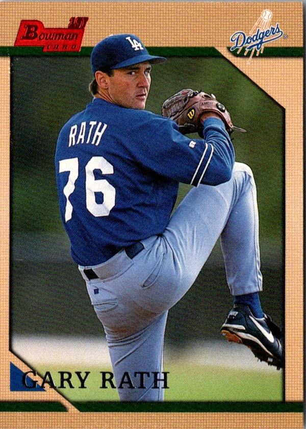 1996 Bowman Gary Rath #290