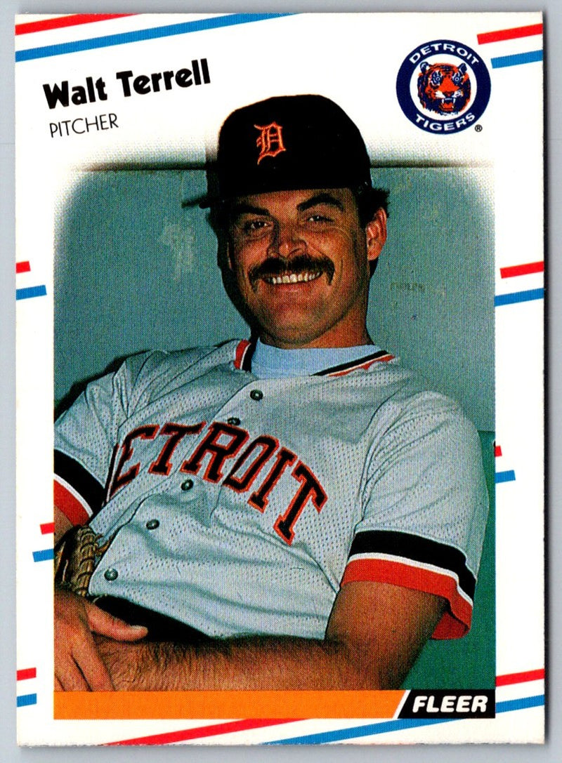 1988 Fleer Walt Terrell