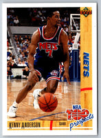 1991 Upper Deck Kenny Anderson #444 Rookie
